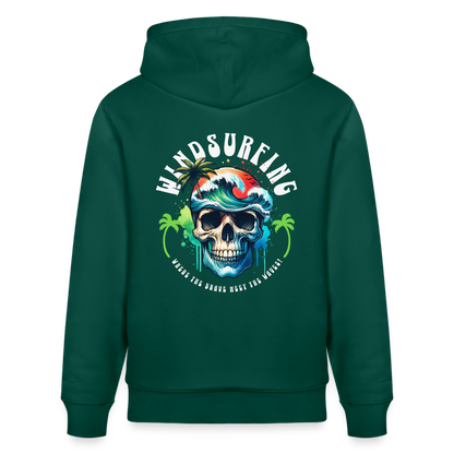 Unisex Bio-Hoodie CRUISER -be brave- - Forest