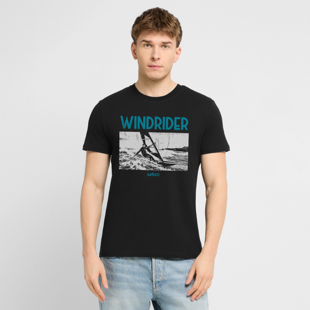 -windrider- Unisex Bio-T-Shirt CREATOR - Schwarz