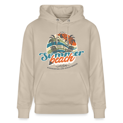 Unisex Bio-Hoodie CRUISER -summer beach- - Beige