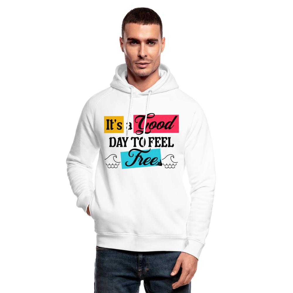 Unisex Bio-Hoodie -free- - Weiß