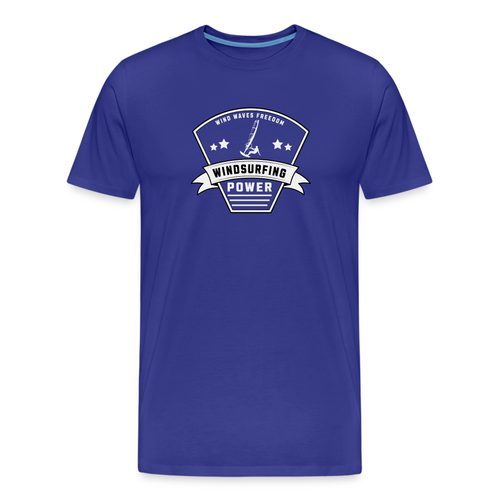 Männer Premium Bio T-Shirt -power- - Königsblau