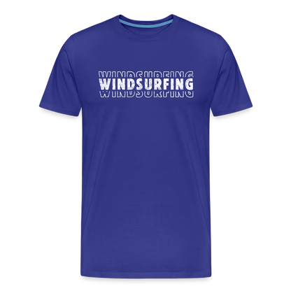 Männer Premium Bio T-Shirt -windsurfing- - Königsblau