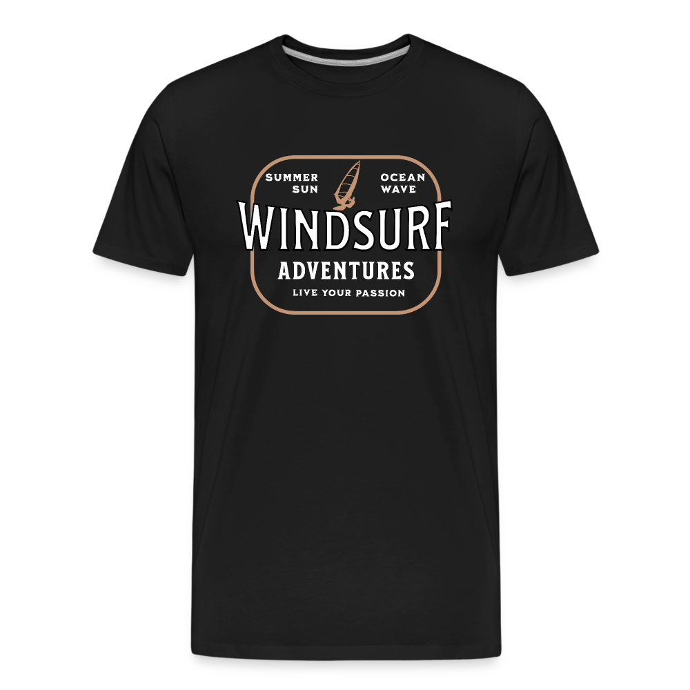 Männer Premium Bio T-Shirt -passion- - Schwarz