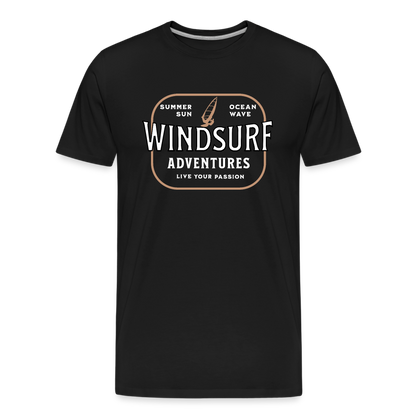 Männer Premium Bio T-Shirt -passion- - Schwarz