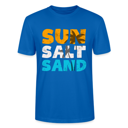 Unisex T-Shirt -sun salt sand- - Pfauenblau