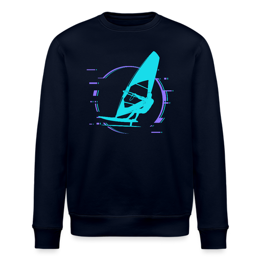 Unisex Bio-Sweatshirt ROLLER -simple- - Navy