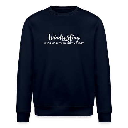 Geschenke Für Windsurfer - Unisex Bio-Sweatshirt ROLLER -much more- - Navy