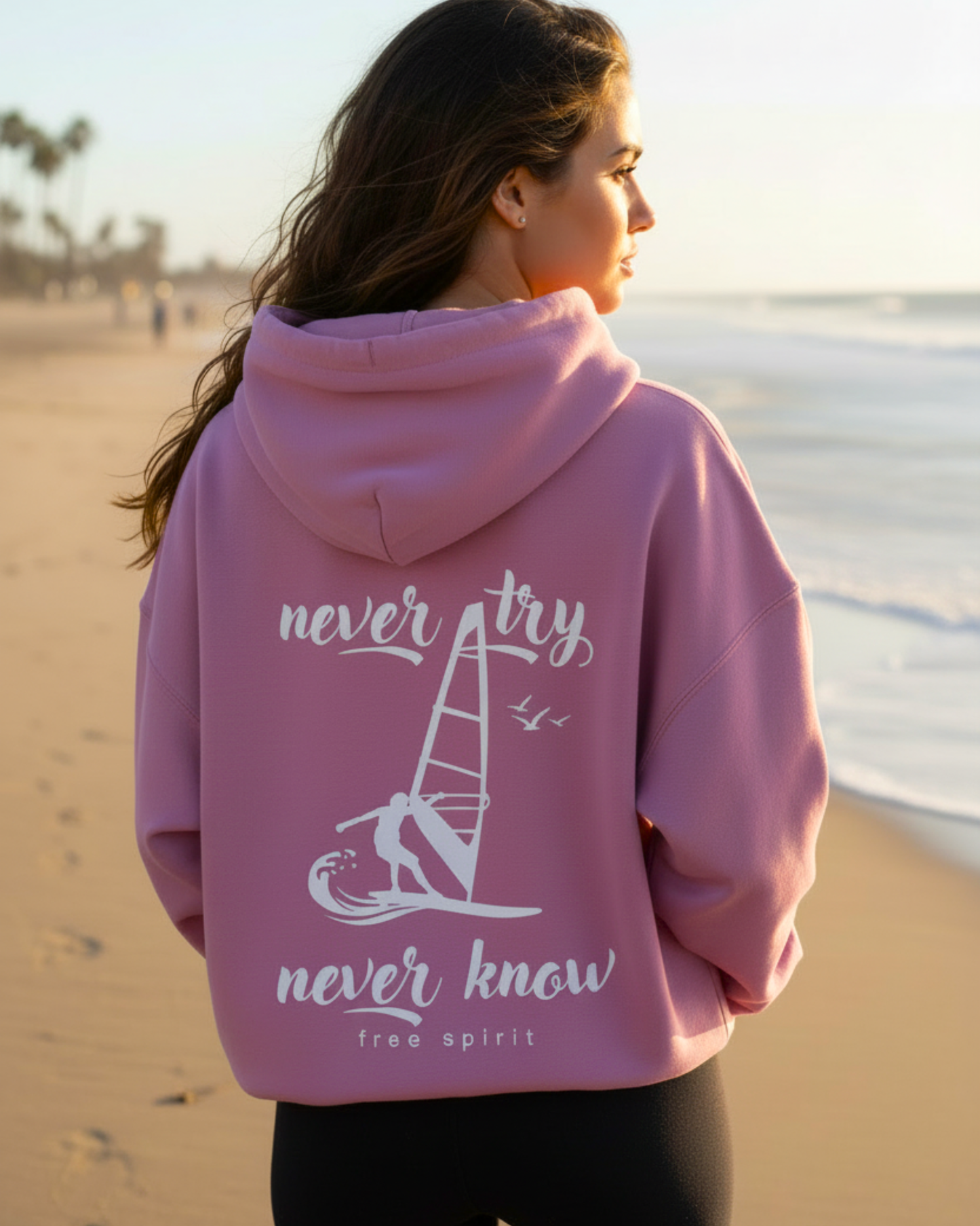 Boxy Women's Organic Hoodie -never know-