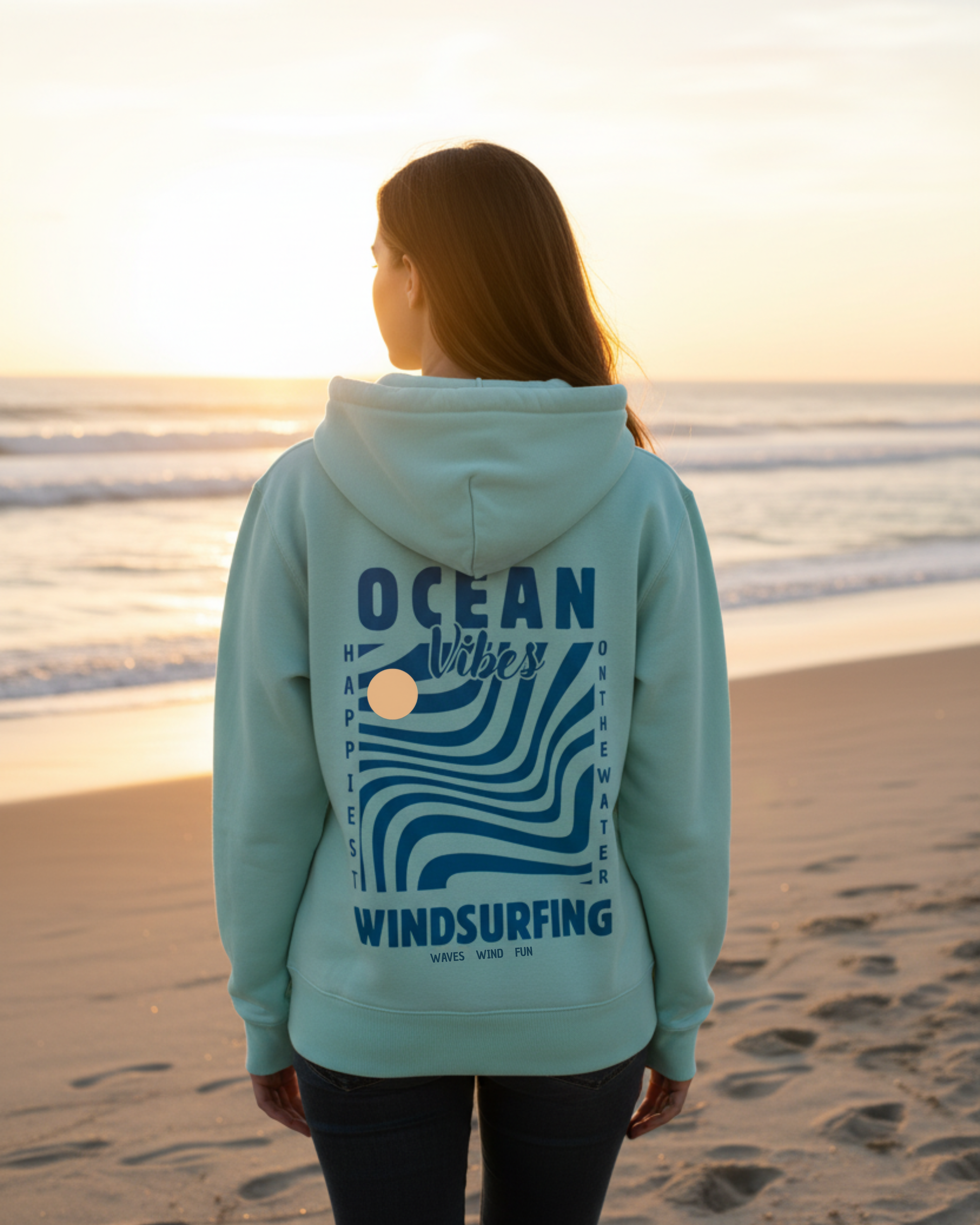 safis® Windsurf Hoodie Frauen / Beachwear