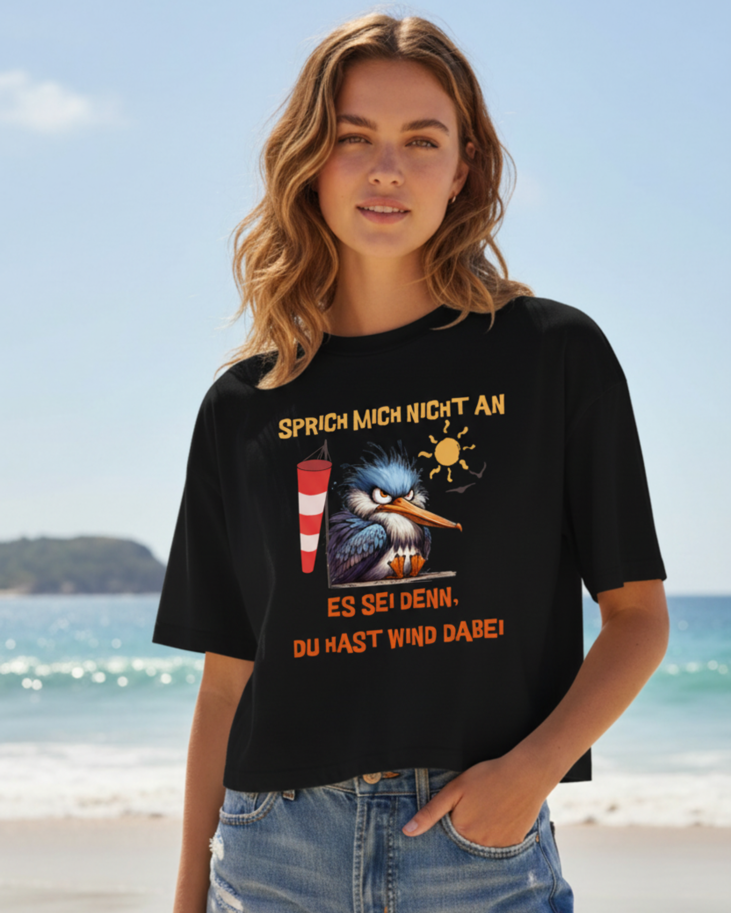 -sprich mich nicht an- Frauen Boxy Bio-T-Shirt
