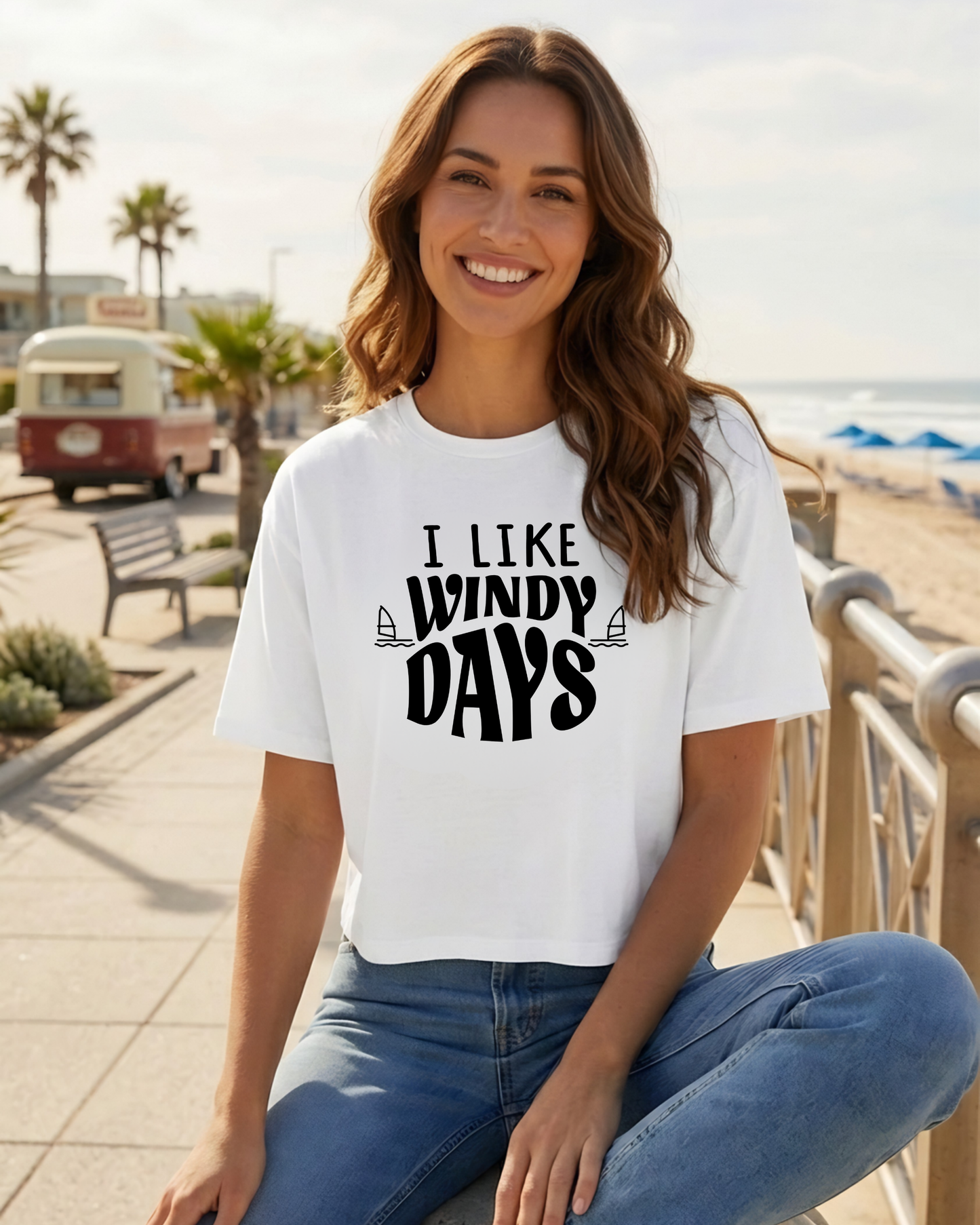 Women's Boxy Organic T-Shirt -windy-
