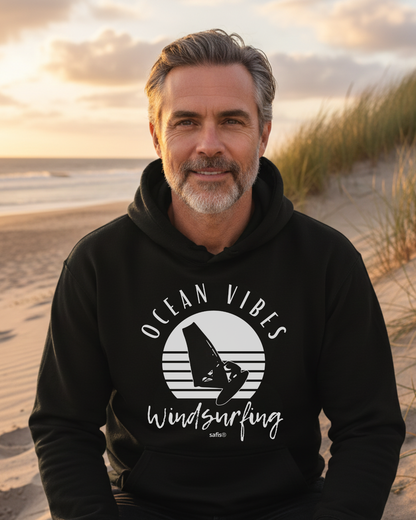 Unisex Bio-Hoodie DRUMMER -ocean vibes sunset-