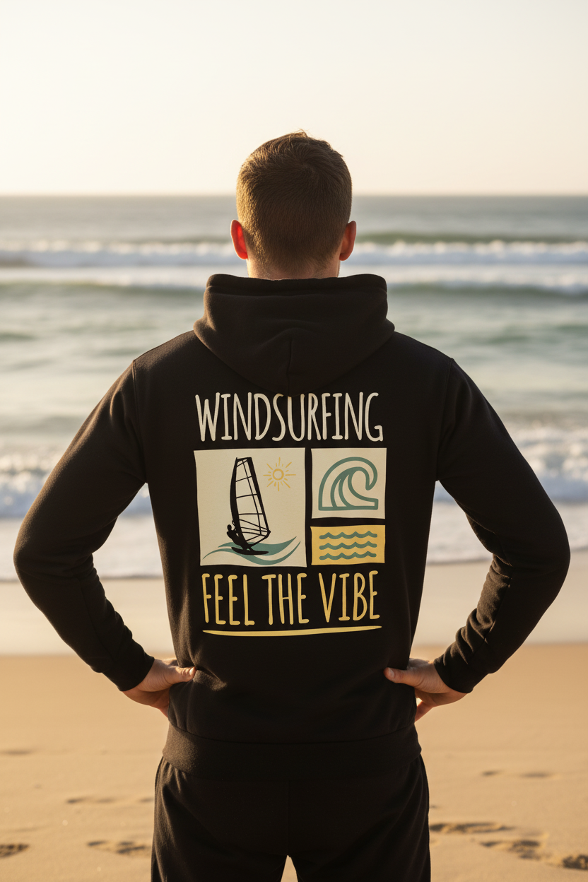 Unisex Bio-Hoodie DRUMMER -feel the vibe-