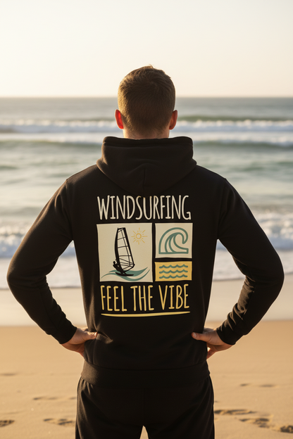 Unisex Bio-Hoodie DRUMMER -feel the vibe-