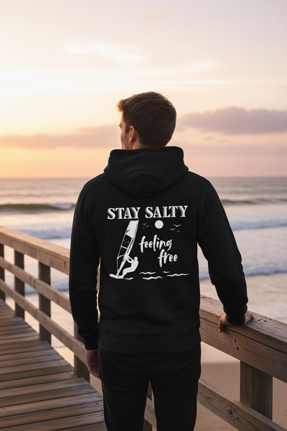 Unisex Bio-Kapuzenjacke CULTIVATOR -stay salty-