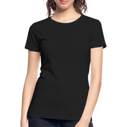 Frauen Premium Bio T-Shirt - Schwarz