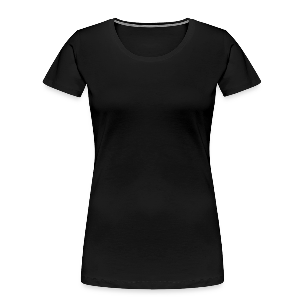 Frauen Premium Bio T-Shirt - Schwarz