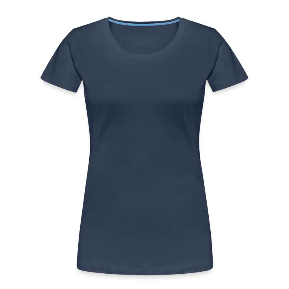 Frauen Premium Bio T-Shirt - Navy