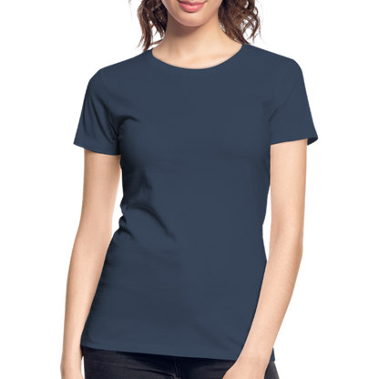 Frauen Premium Bio T-Shirt - Navy