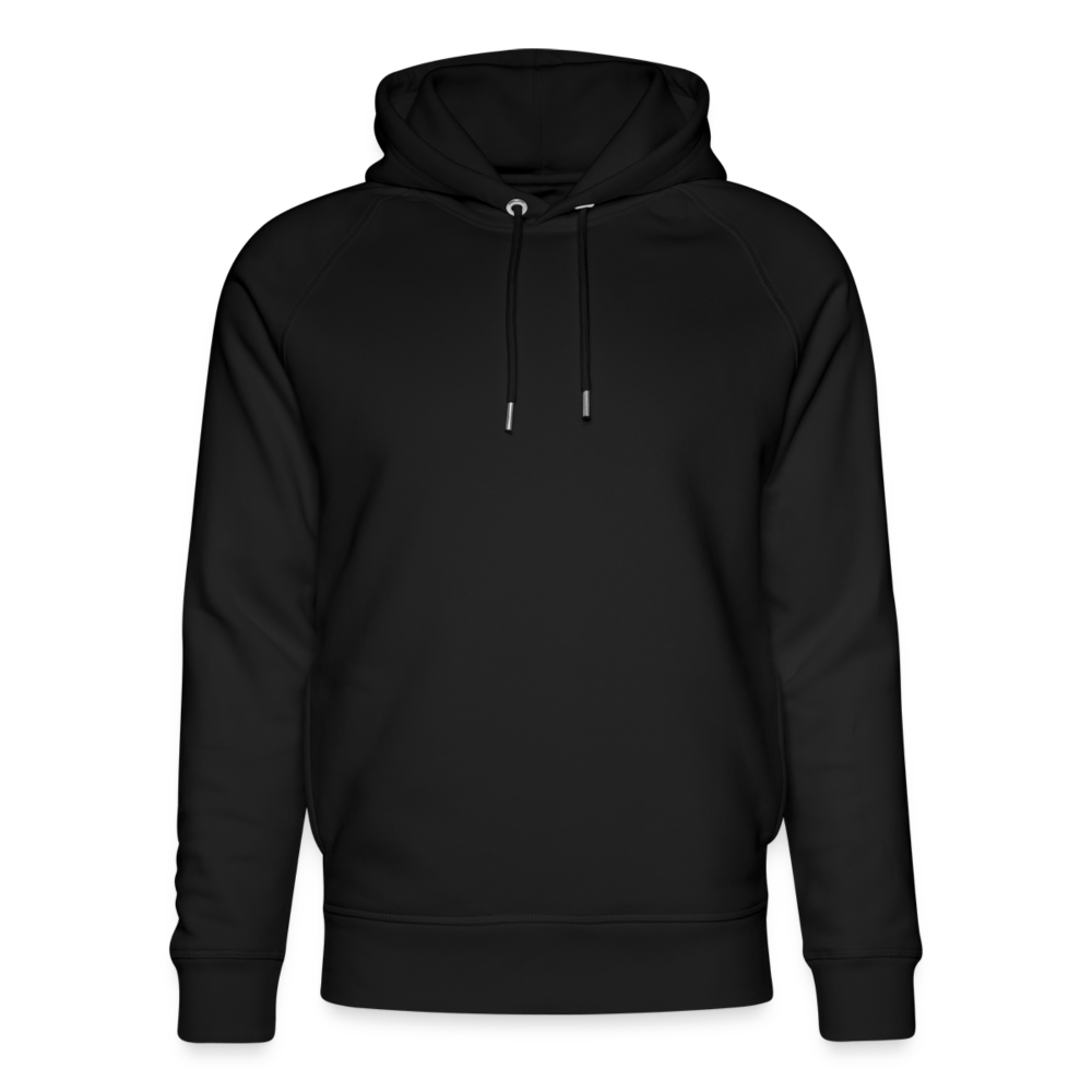 Bio-Hoodie, unisex - Schwarz