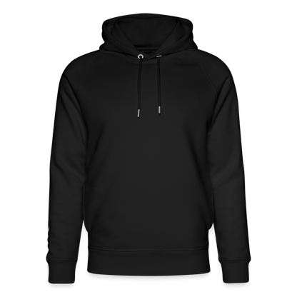 Bio-Hoodie, unisex - Schwarz