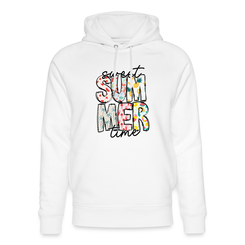 Frauen Hoodie - sweet summer time - Weiß