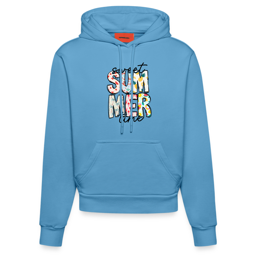 Sweet summer time Hoodie - fitted -  Sol Blue