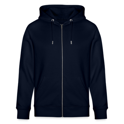 Unisex Bio-Kapuzenjacke - Navy