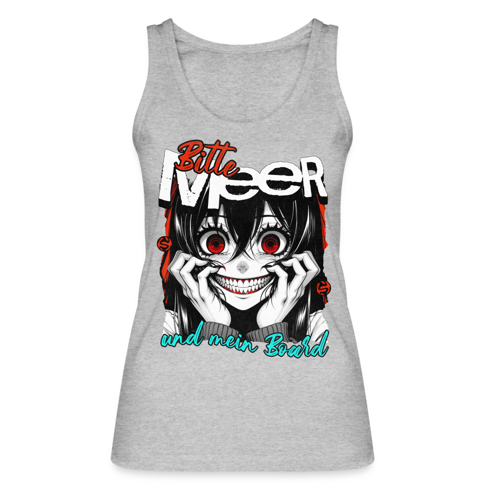 Frauen Tank Top - Grau meliert