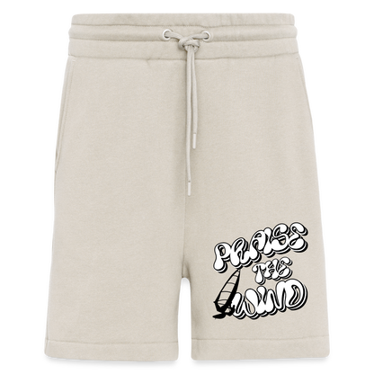 Organic Relaxed Shorts -praise the wind- - WARM CLAY