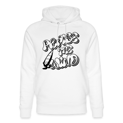 Unisex Bio-Hoodie -praise the wind- - Weiß