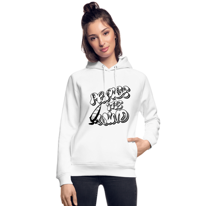 Unisex Bio-Hoodie -praise the wind- - Weiß