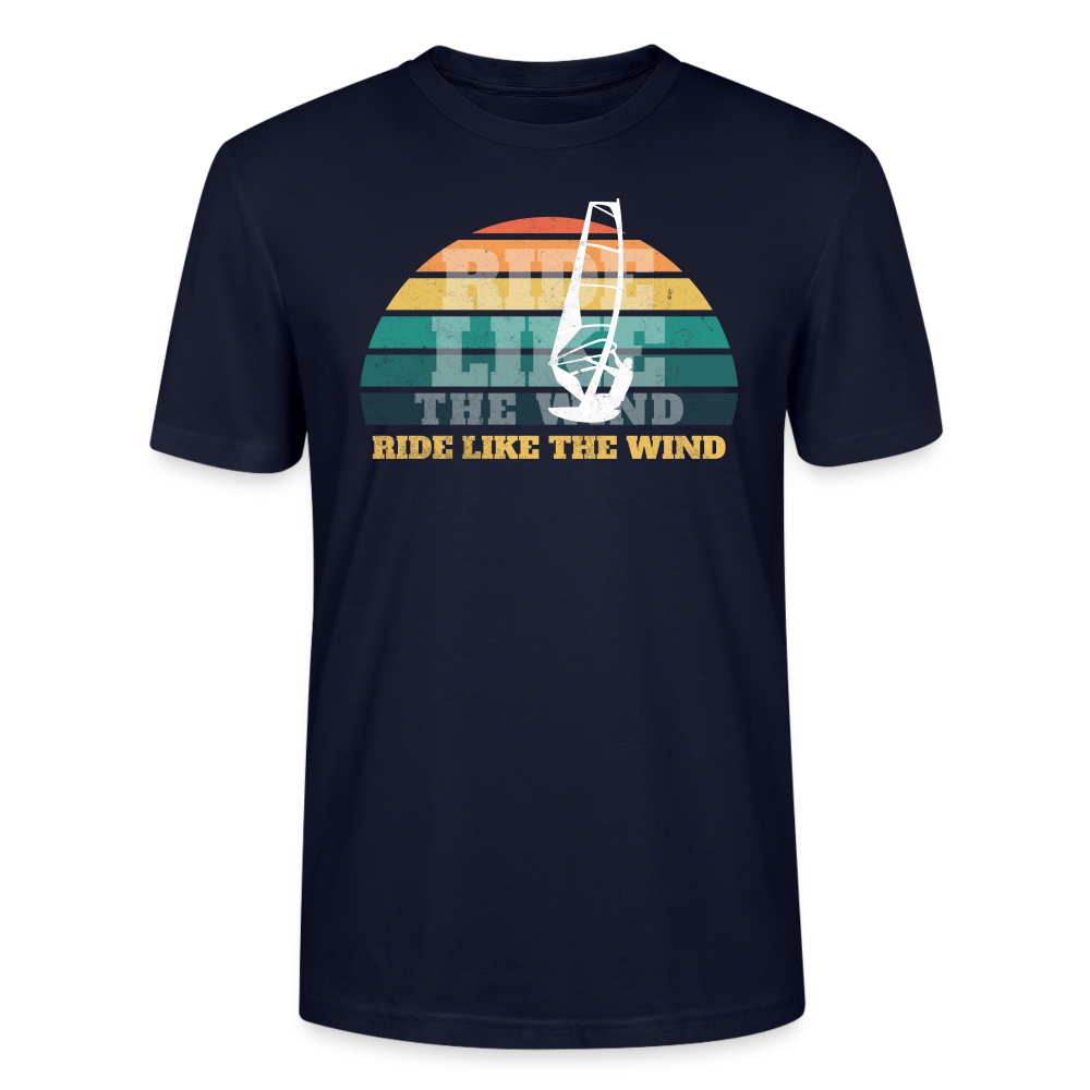 Unisex T-Shirt CRAFTER -ride like the wind- - Navy