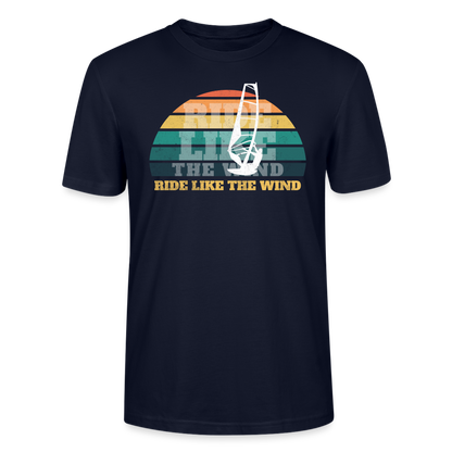 Unisex T-Shirt CRAFTER -ride like the wind- - Navy