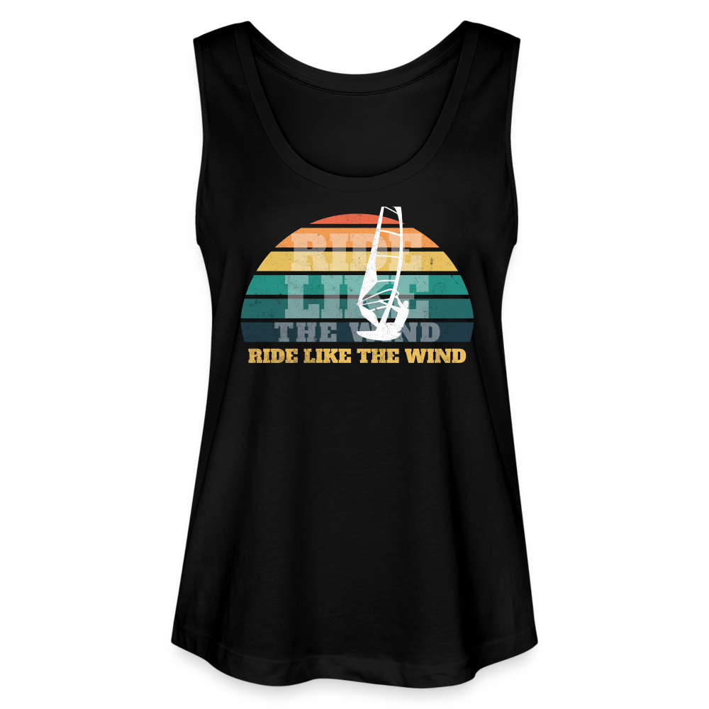 Frauen  Tank Top MINTER -ride like the wind- - Schwarz