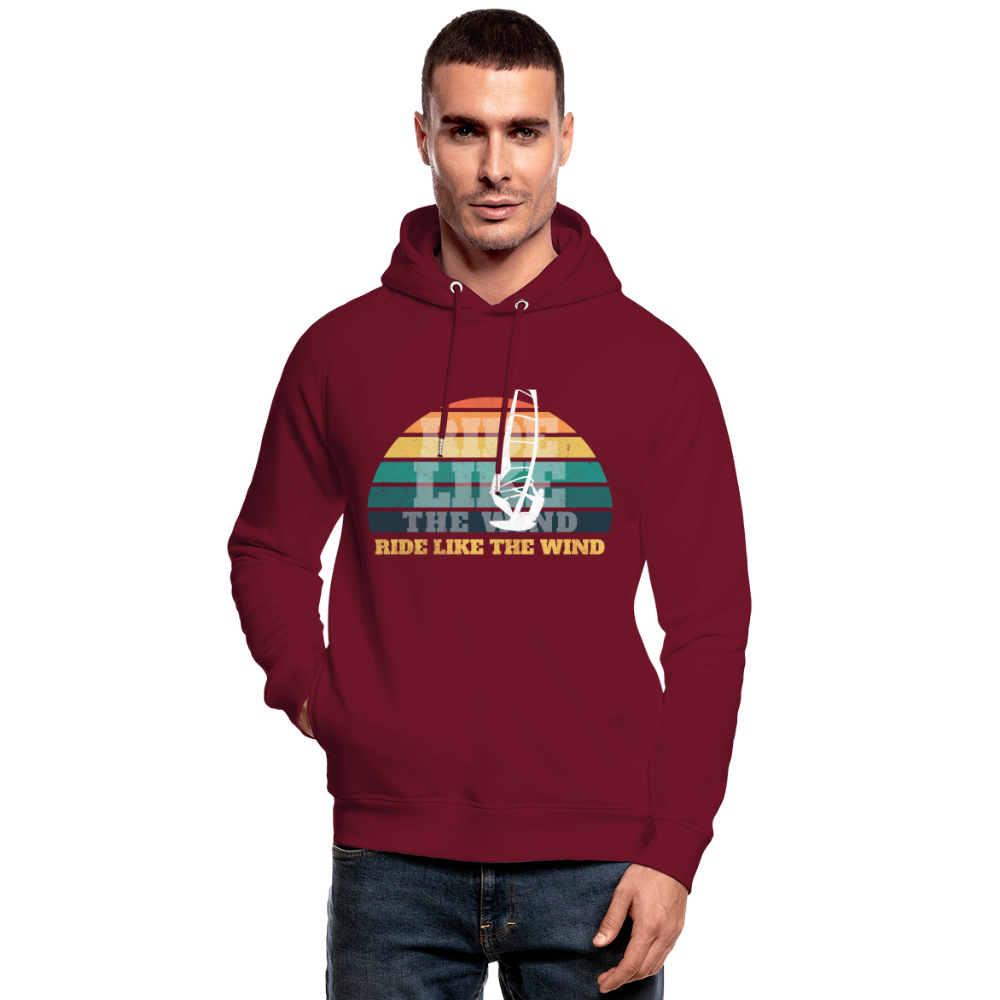 Unisex Bio-Hoodie von Stanley & Stella - Burgunderrot