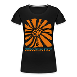 Frauen Premium Bio T-Shirt - Schwarz