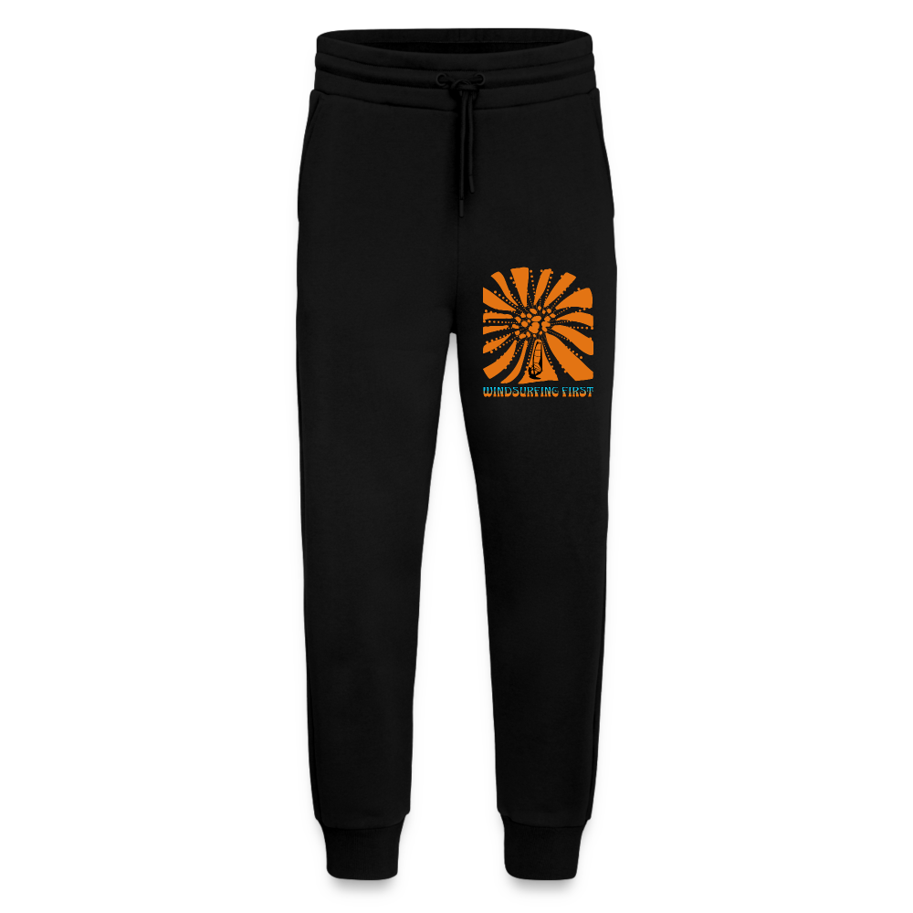 Organic Relaxed Jogginghose Made in EU - SOLID BLACK