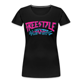 Frauen Premium Bio T-Shirt - Schwarz