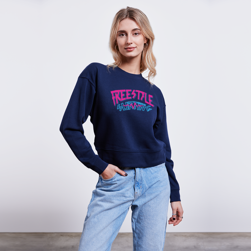 Stanley/Stella Cropped Frauen Bio-Sweatshirt CROPSTER - Navy