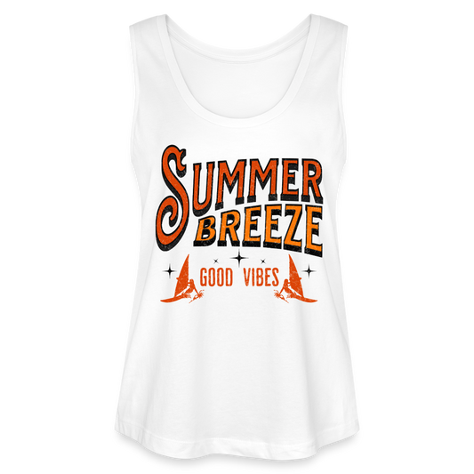 Frauen Bio Tank Top MINTER -summer breeze- - Weiß