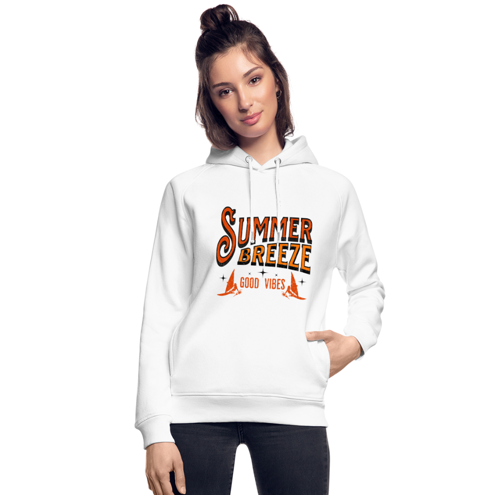 Unisex Bio-Hoodie -summer breeze- - Weiß