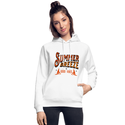 Unisex Bio-Hoodie -summer breeze- - Weiß