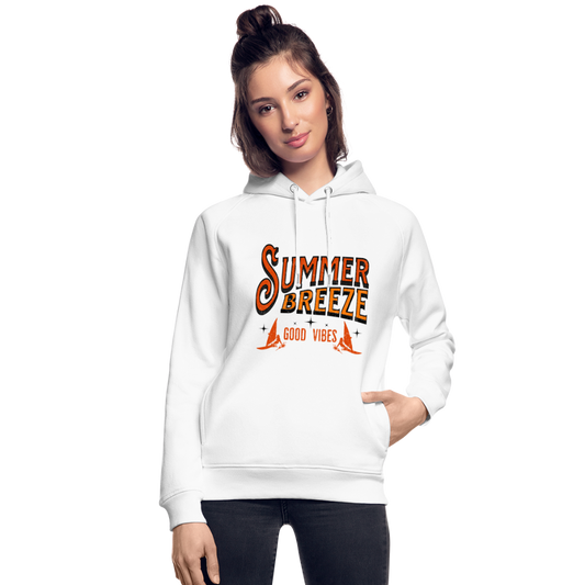 Unisex Bio-Hoodie -summer breeze- - Weiß