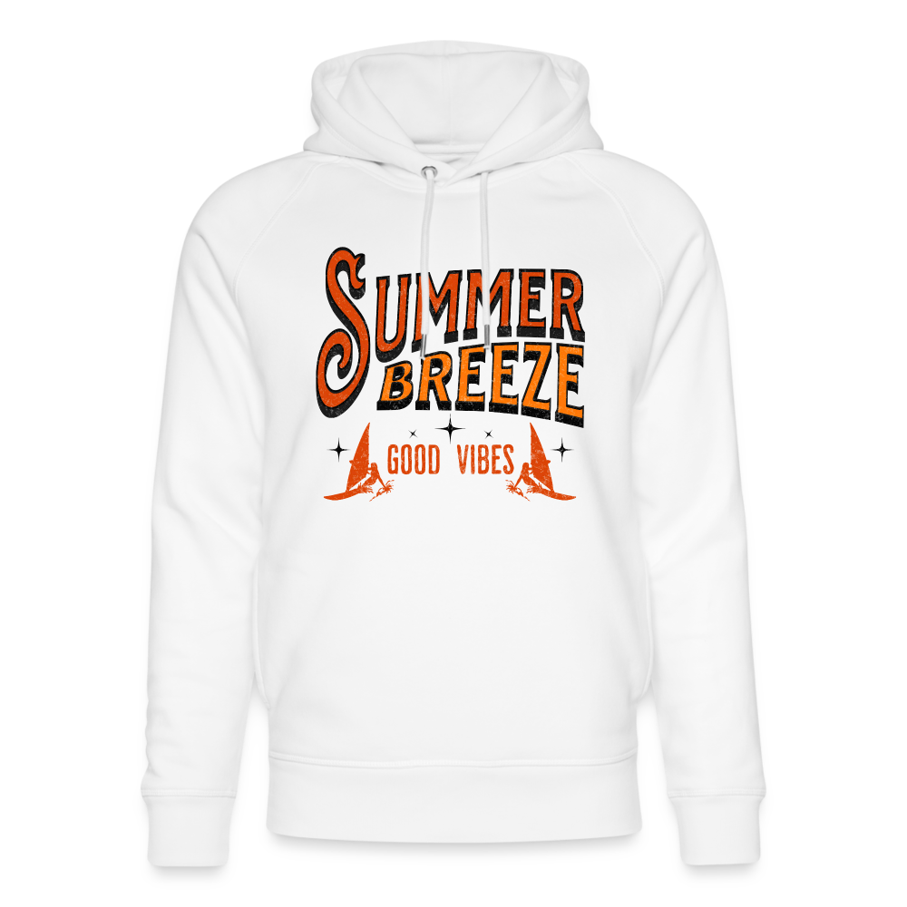 Unisex Bio-Hoodie -summer breeze- - Weiß