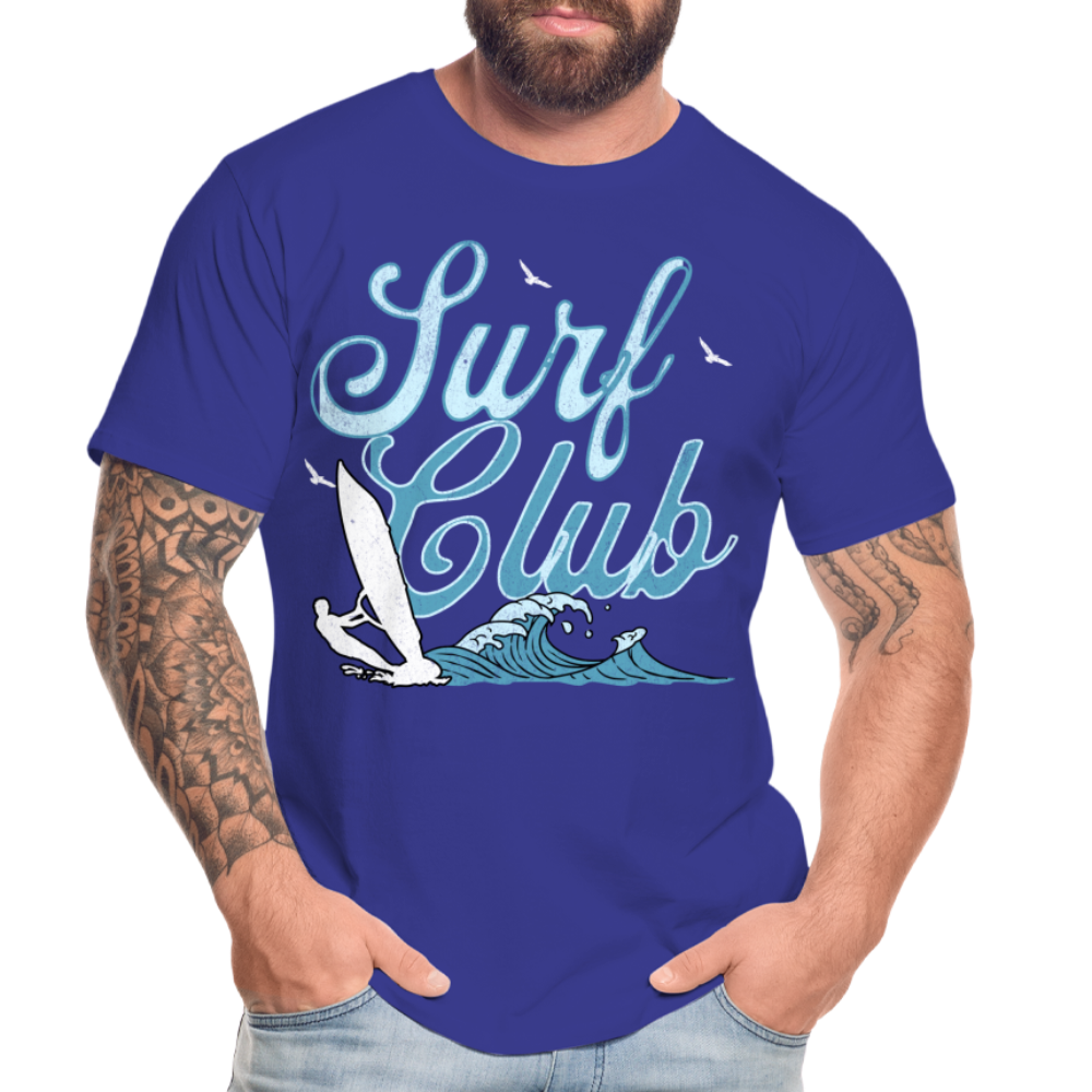 Männer Premium Bio T-Shirt -surf club- - Königsblau