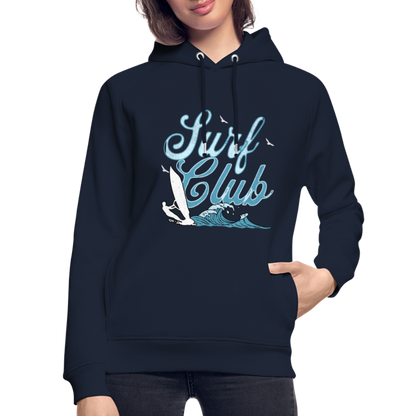 Unisex Bio-Hoodie -surf club- - Navy