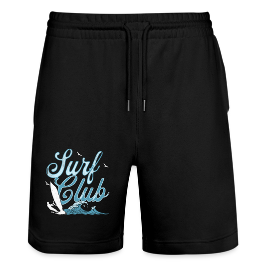 Unisex Bio Joggingshorts Trainer  -surf club- - Schwarz