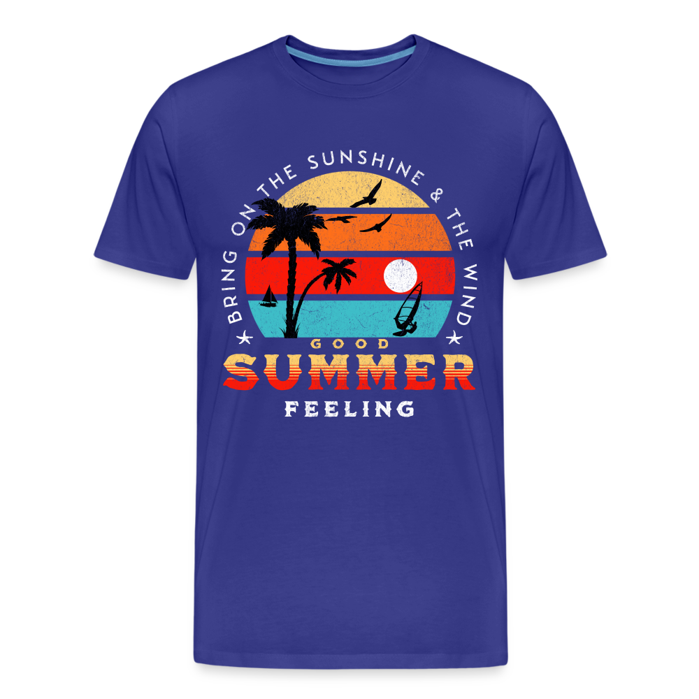 Männer Premium Bio T-Shirt -bring on the sunshine- - Königsblau