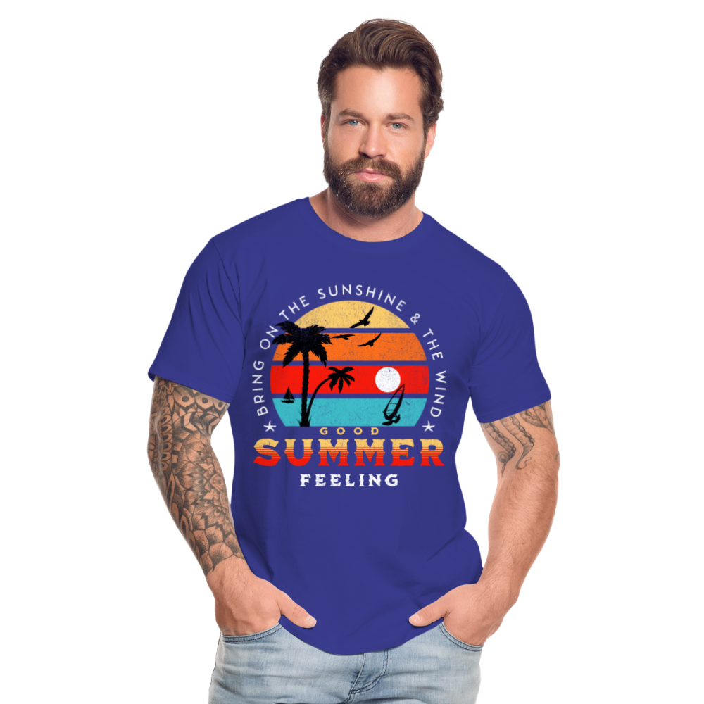 Männer Premium Bio T-Shirt -bring on the sunshine- - Königsblau